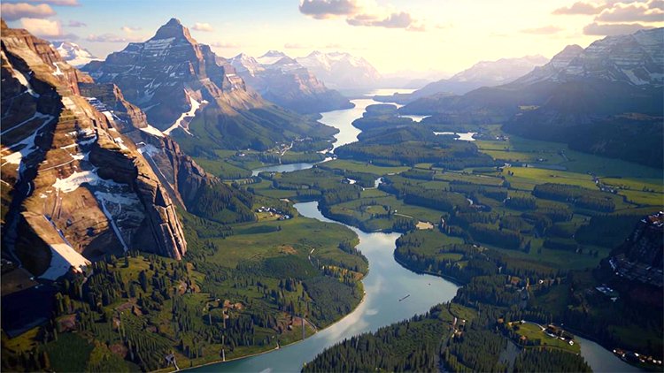 Agricultural Landscape in Canada